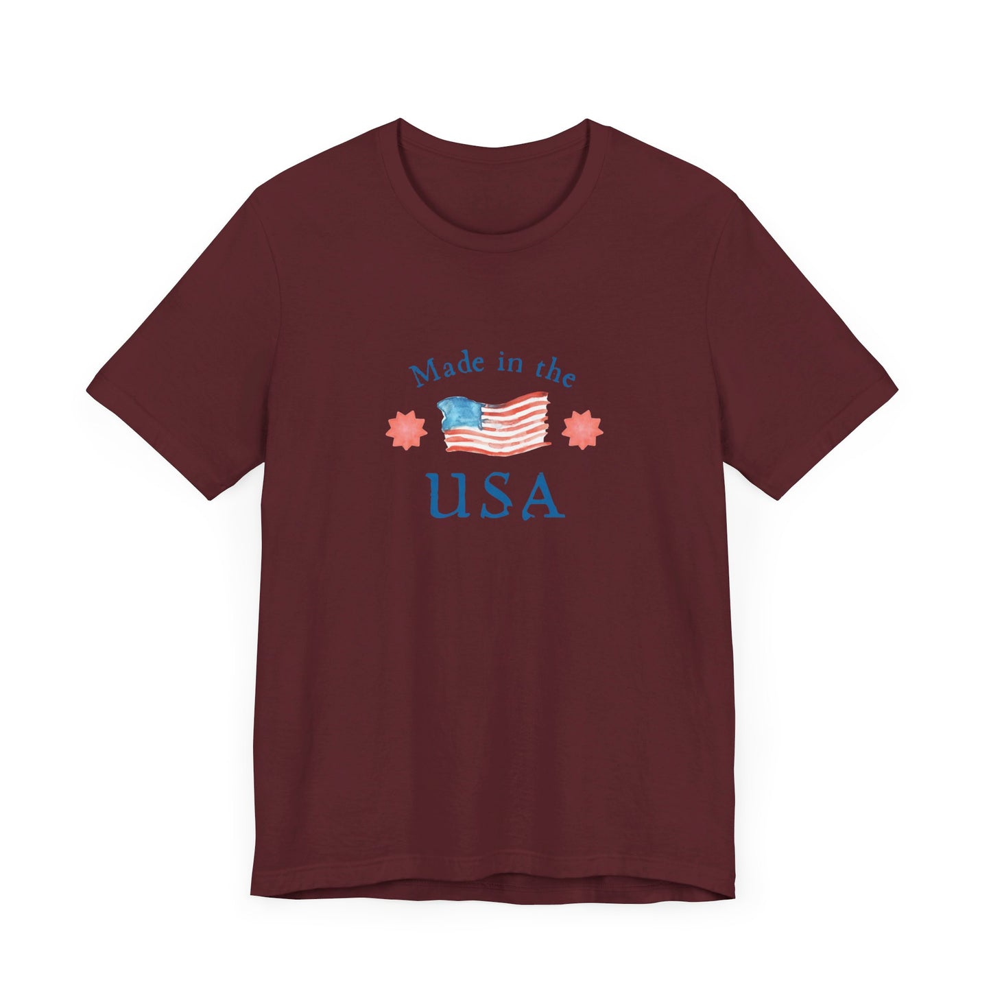 Made in the USA Unisex Jersey Short Sleeve Tee