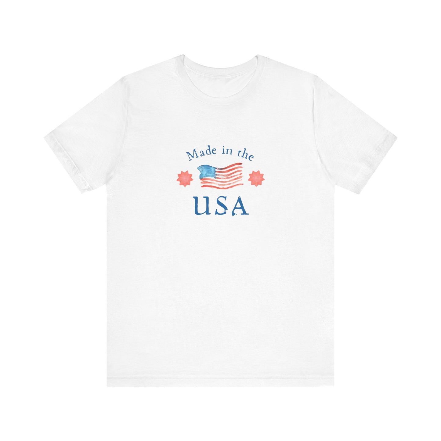 Made in the USA Unisex Jersey Short Sleeve Tee