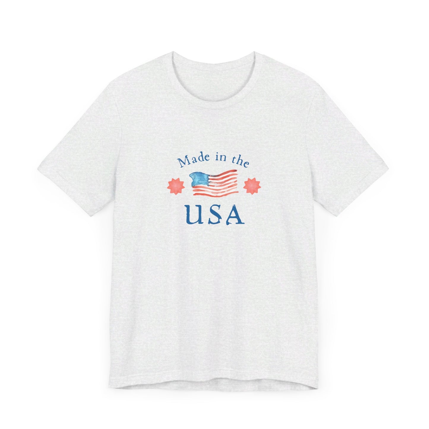 Made in the USA Unisex Jersey Short Sleeve Tee