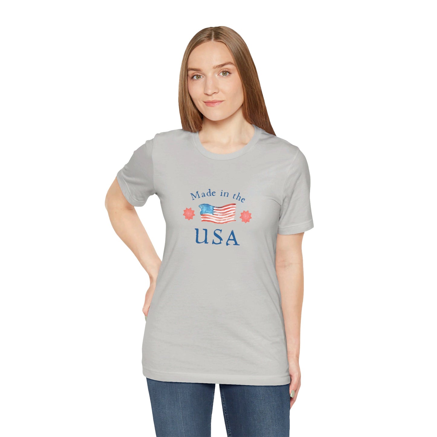 Made in the USA Unisex Jersey Short Sleeve Tee