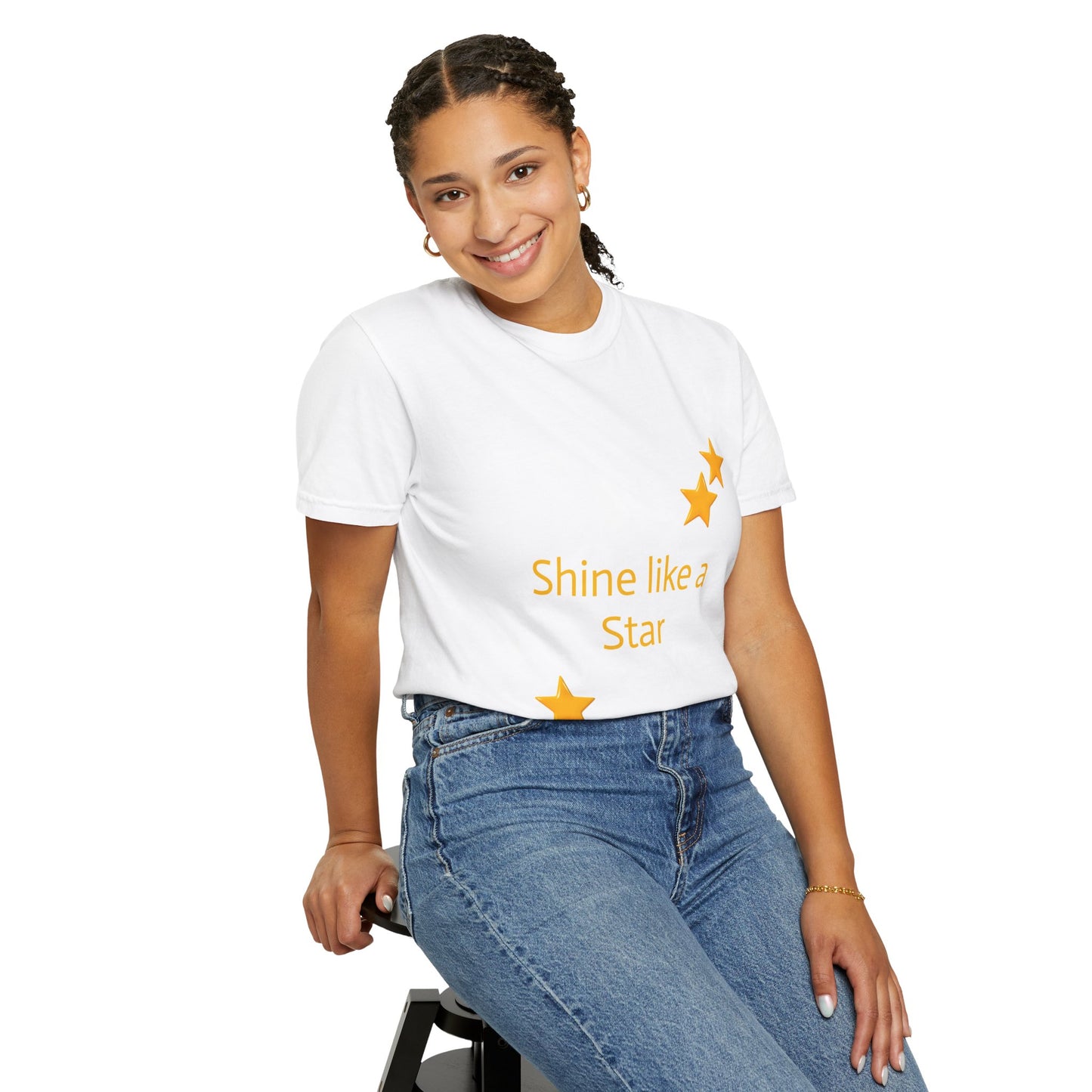 Shine Like a Star Unisex Garment-Dyed T-shirt