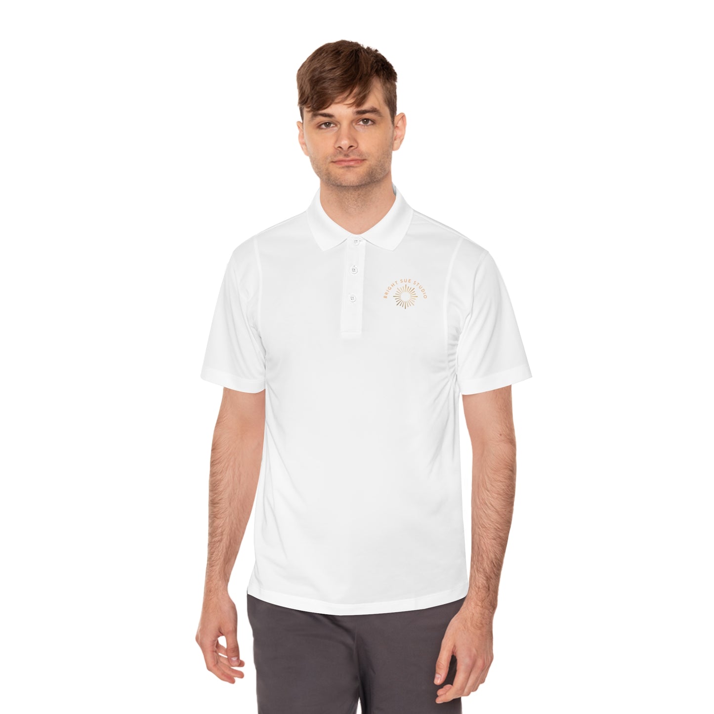 Bright Sue Studio Men's Sport Polo Shirt