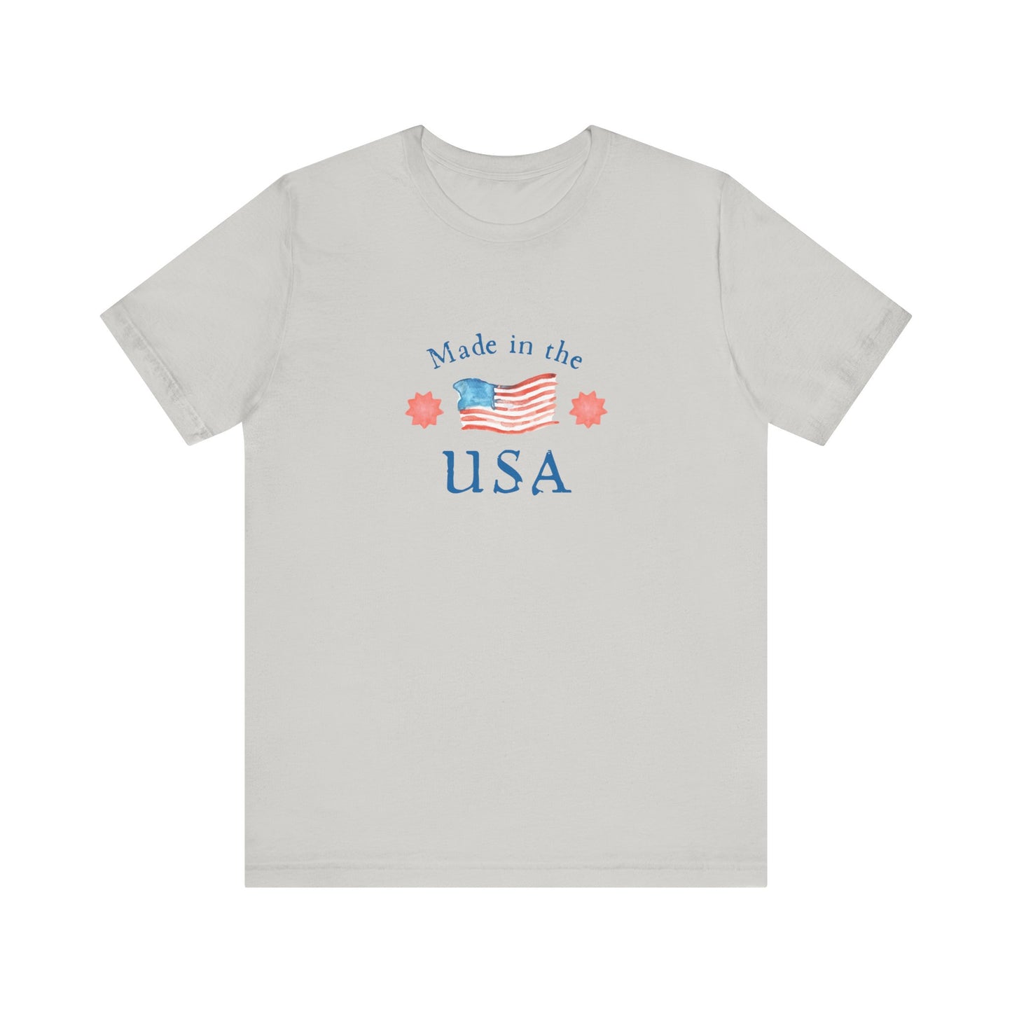 Made in the USA Unisex Jersey Short Sleeve Tee