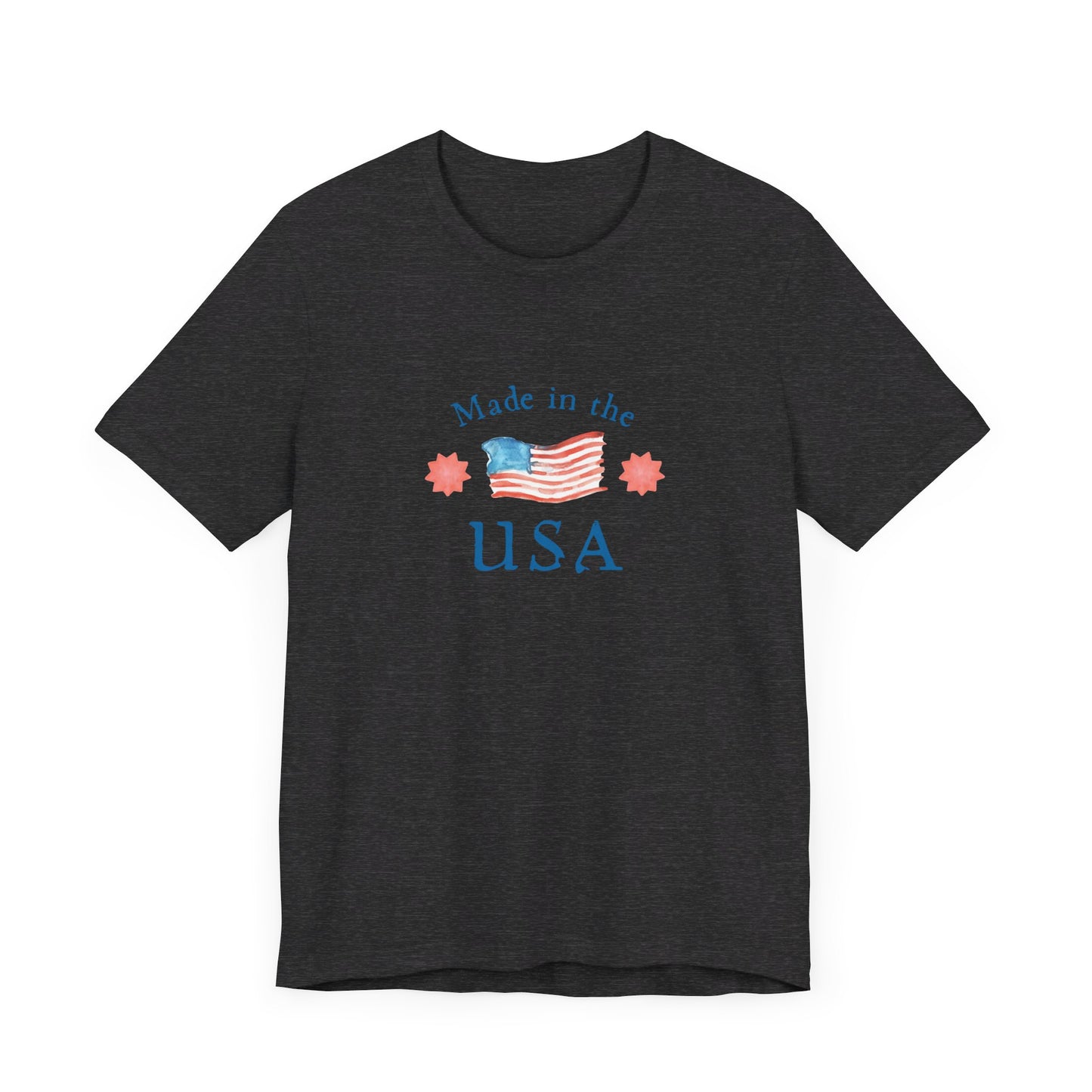 Made in the USA Unisex Jersey Short Sleeve Tee