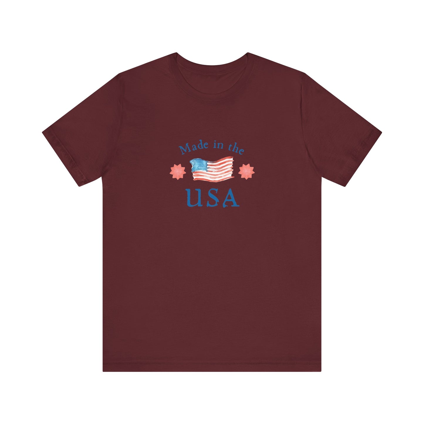 Made in the USA Unisex Jersey Short Sleeve Tee