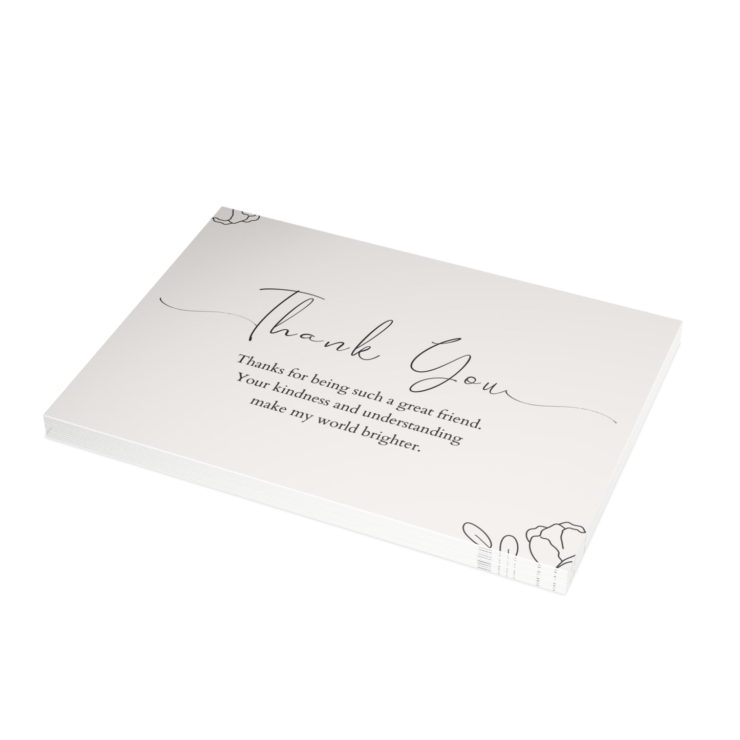 Thank You Postcard Bundles (envelopes included)