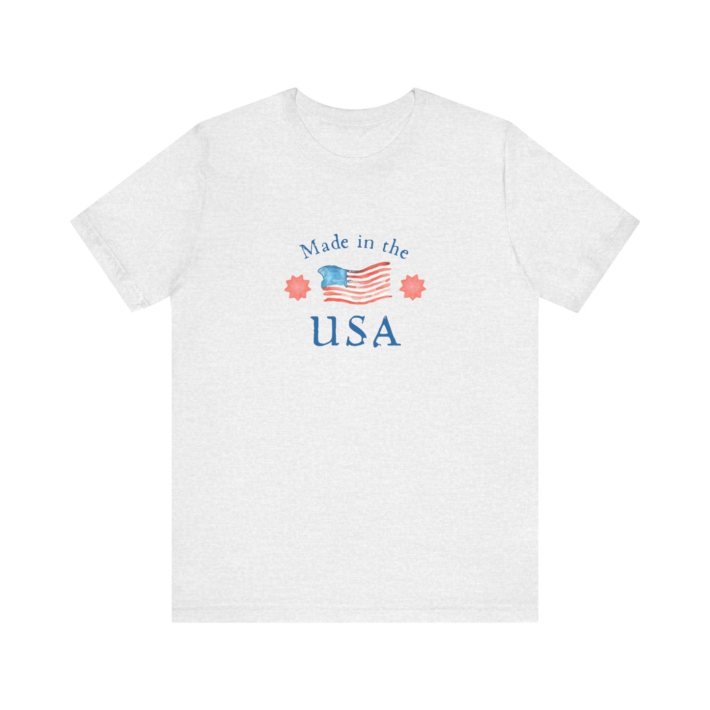 Made in the USA Unisex Jersey Short Sleeve Tee