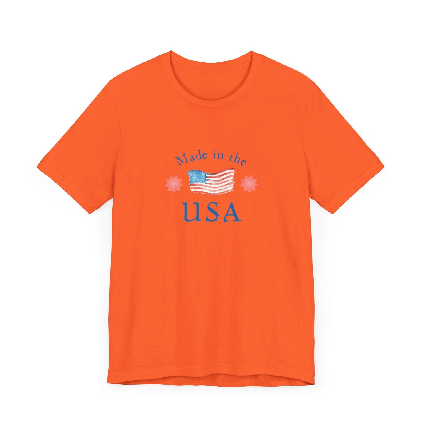 Made in the USA Unisex Jersey Short Sleeve Tee