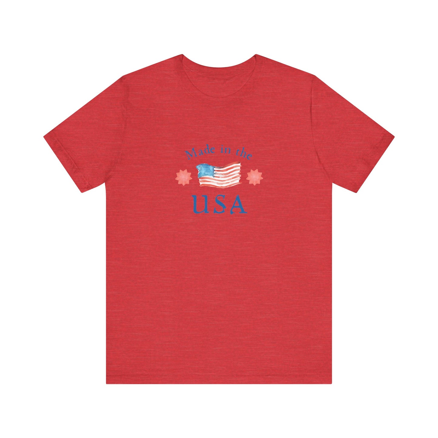 Made in the USA Unisex Jersey Short Sleeve Tee