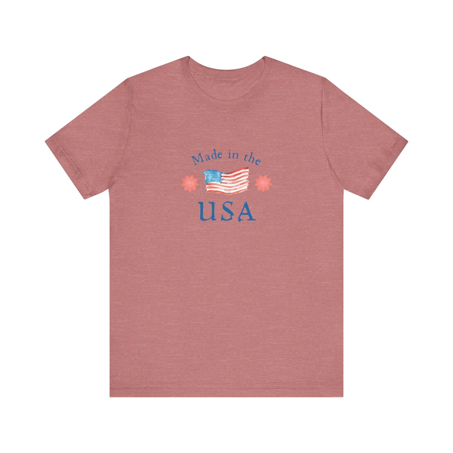 Made in the USA Unisex Jersey Short Sleeve Tee