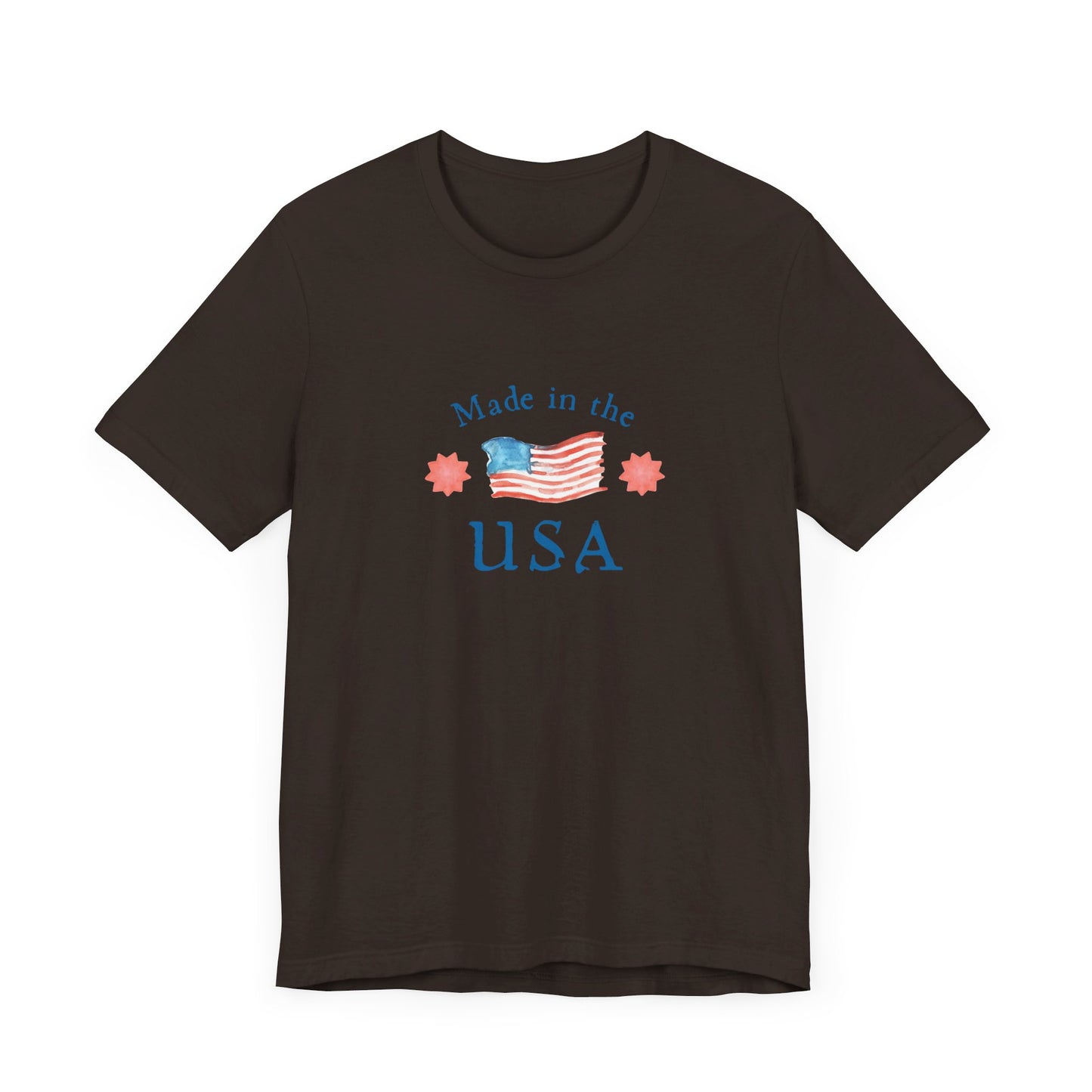 Made in the USA Unisex Jersey Short Sleeve Tee
