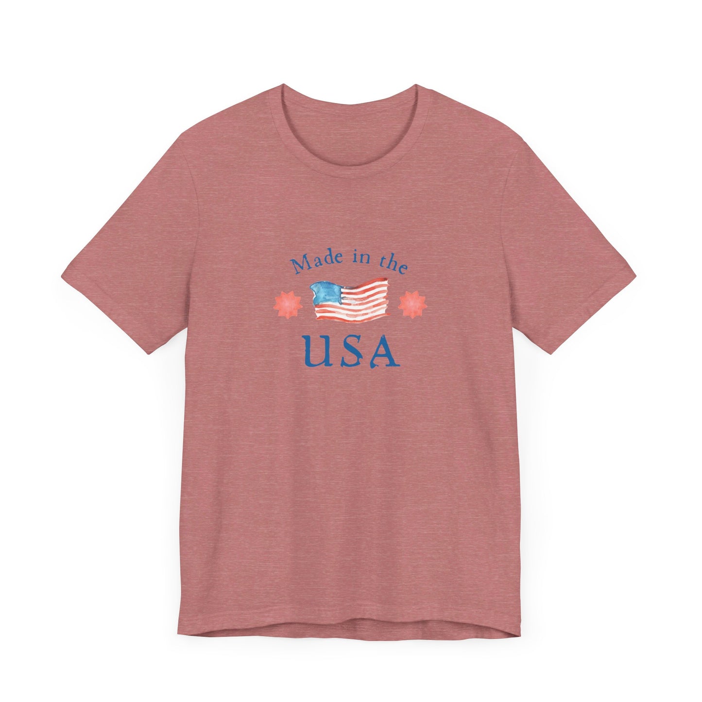 Made in the USA Unisex Jersey Short Sleeve Tee