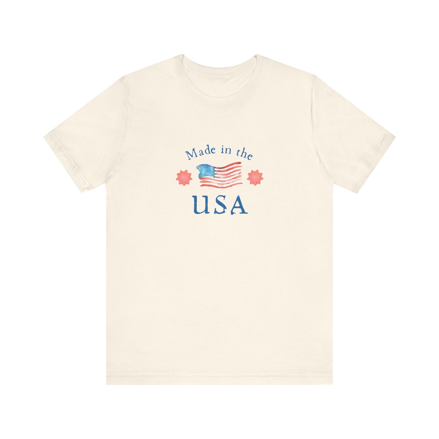Made in the USA Unisex Jersey Short Sleeve Tee