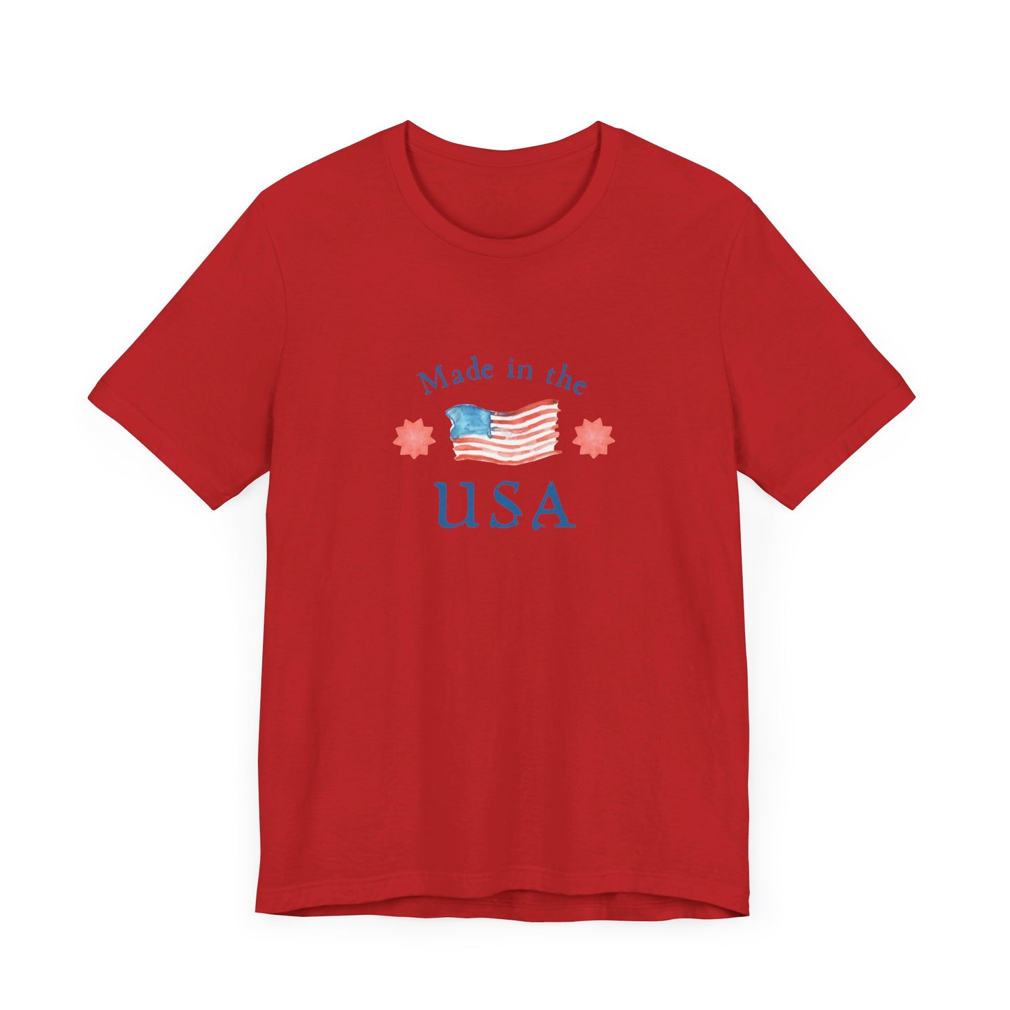 Made in the USA Unisex Jersey Short Sleeve Tee