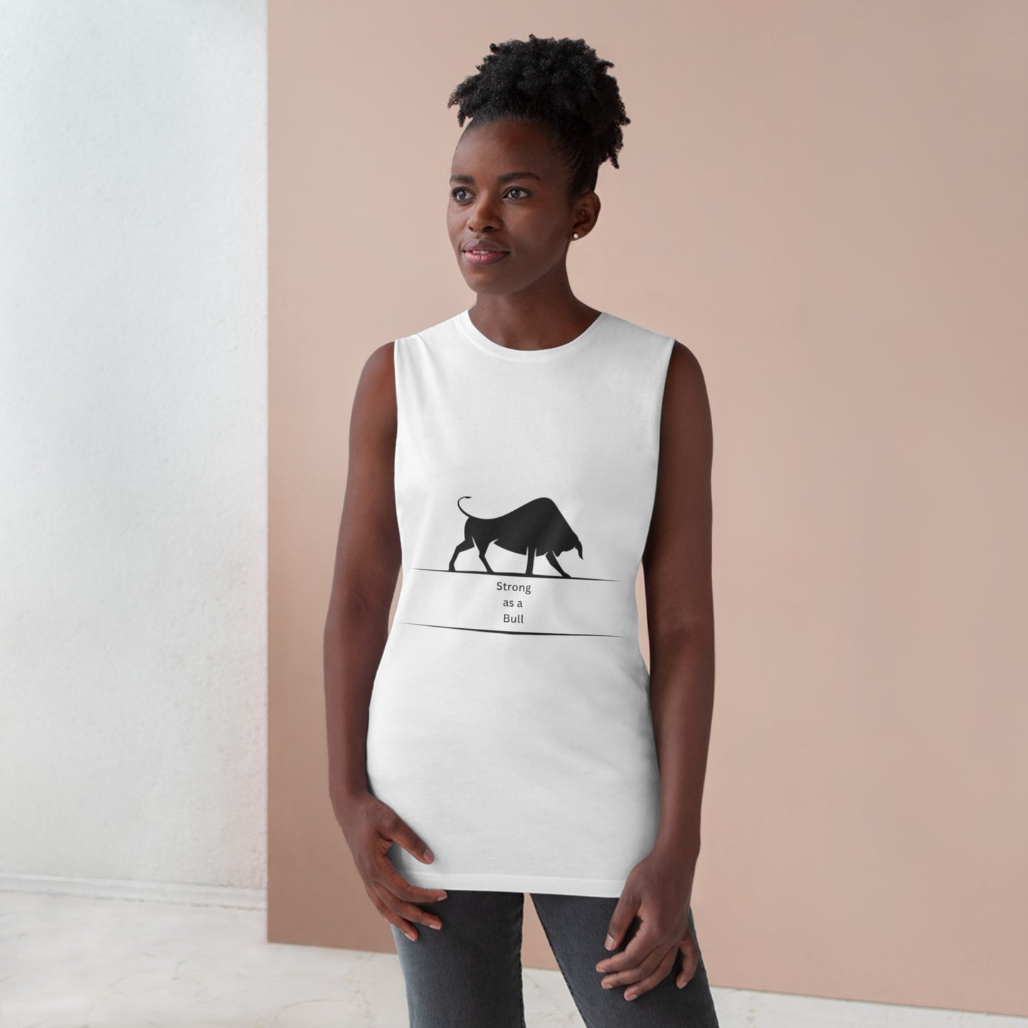 Strong as Bull Unisex Barnard Tank