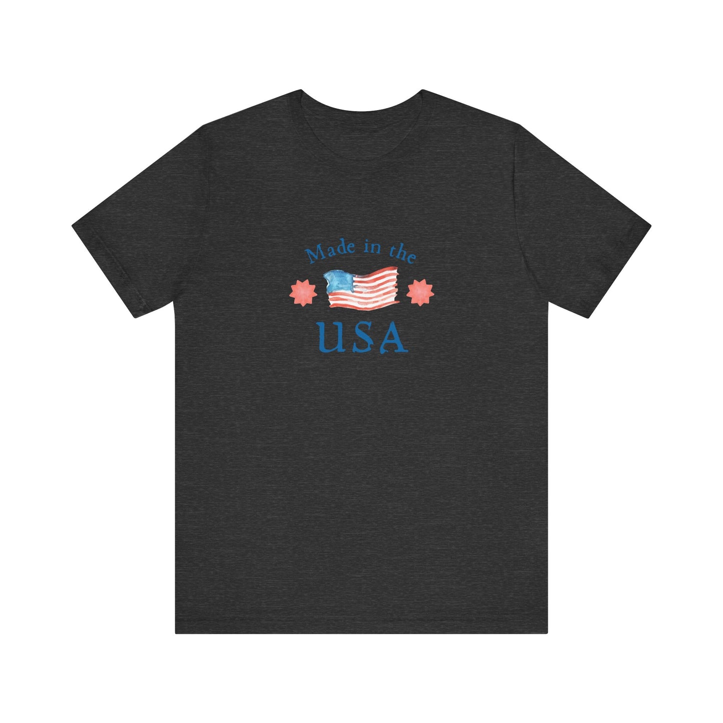 Made in the USA Unisex Jersey Short Sleeve Tee