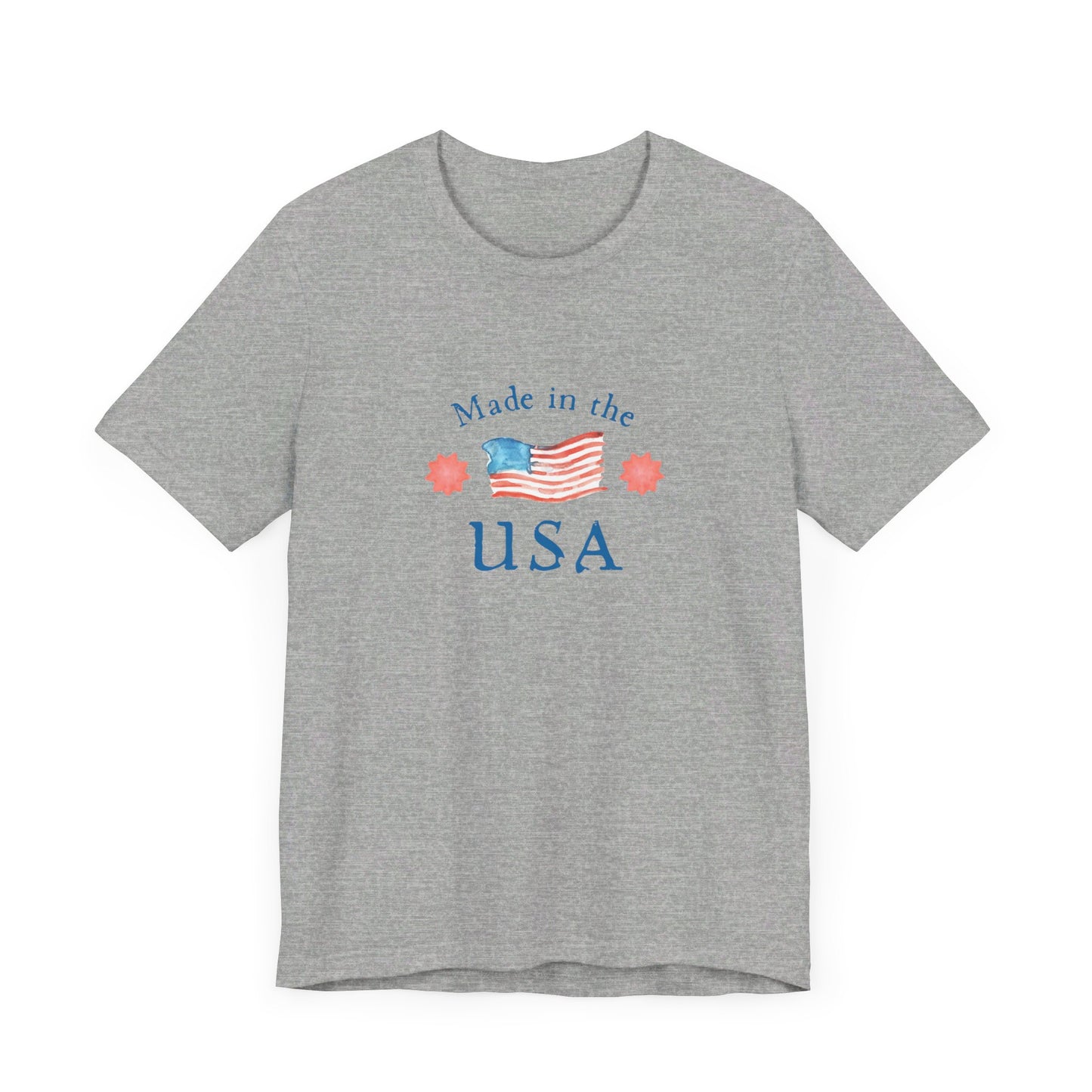 Made in the USA Unisex Jersey Short Sleeve Tee