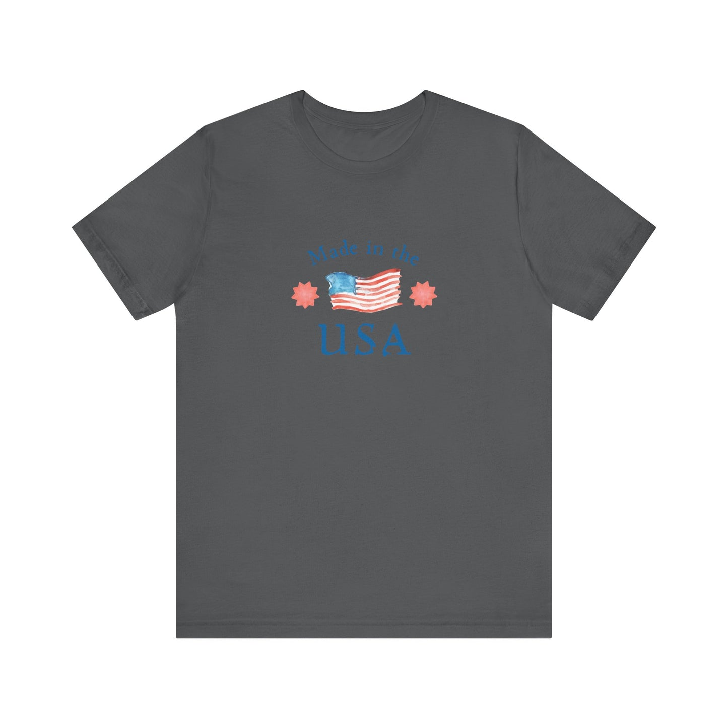 Made in the USA Unisex Jersey Short Sleeve Tee