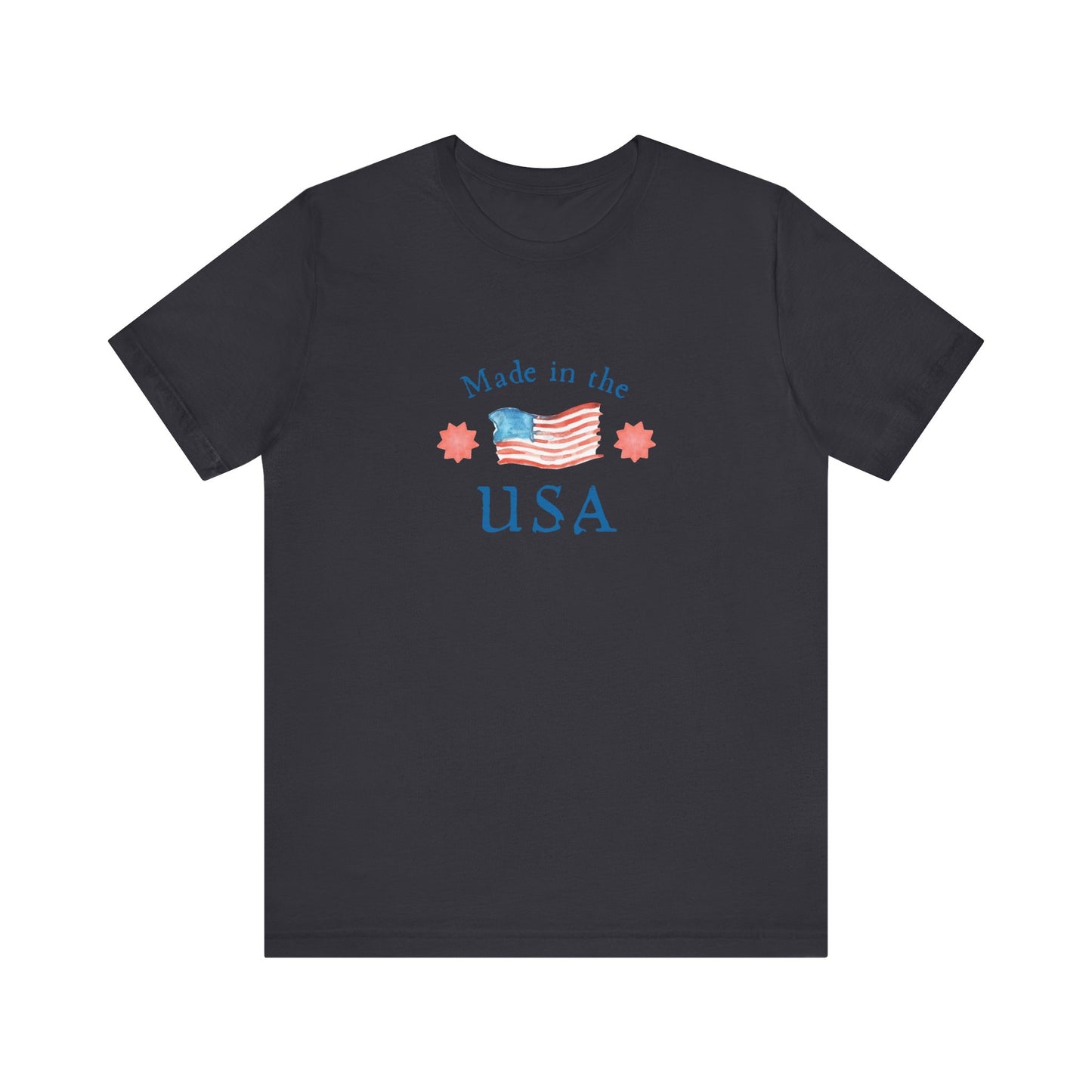 Made in the USA Unisex Jersey Short Sleeve Tee
