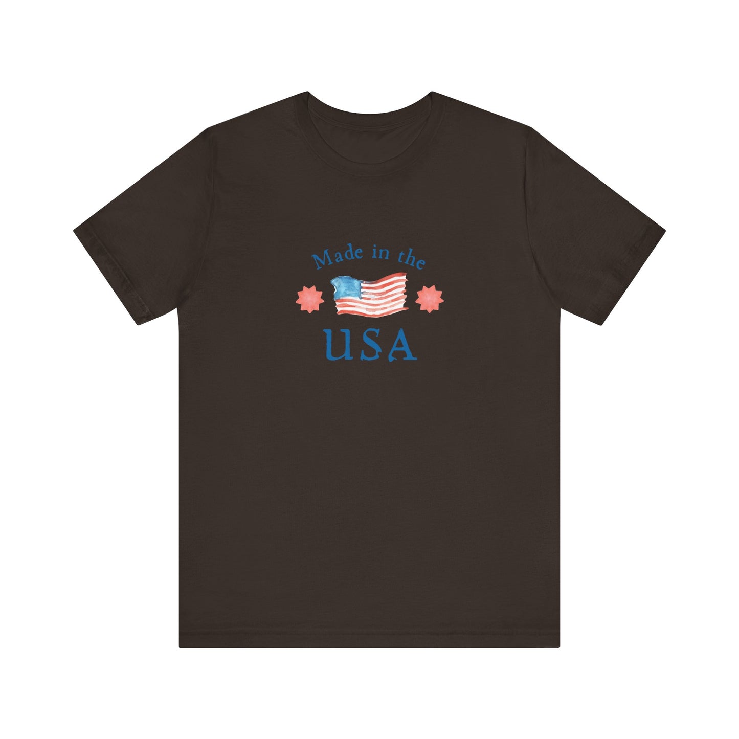 Made in the USA Unisex Jersey Short Sleeve Tee