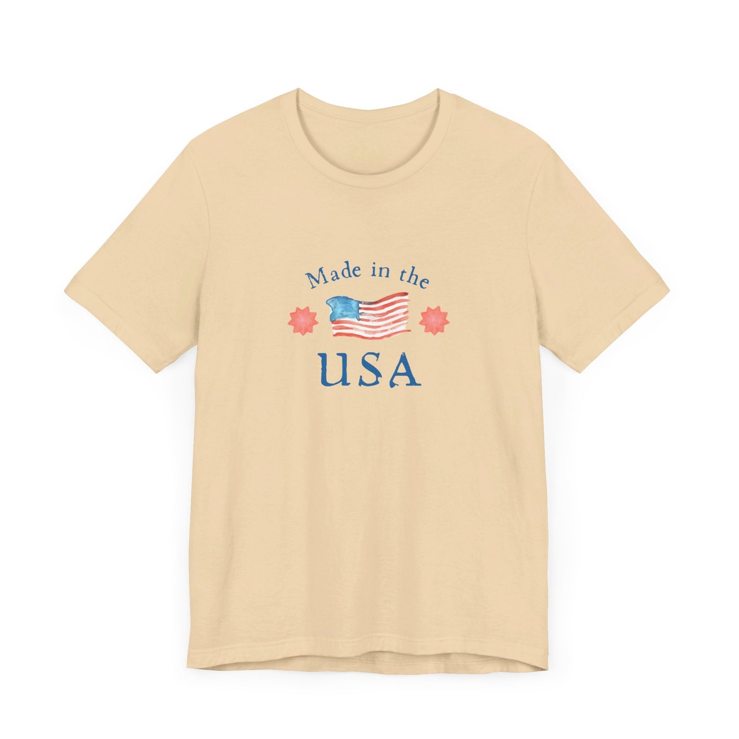 Made in the USA Unisex Jersey Short Sleeve Tee