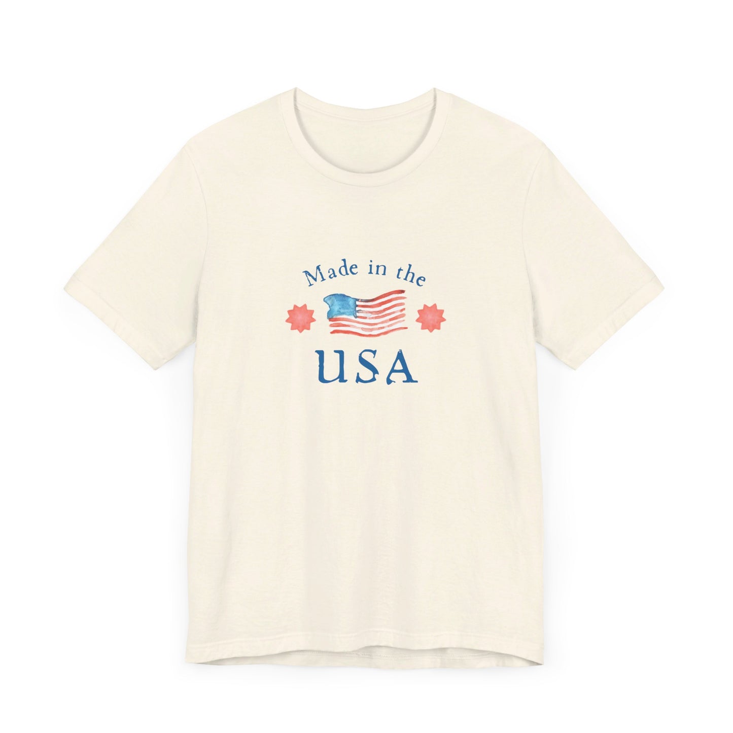 Made in the USA Unisex Jersey Short Sleeve Tee
