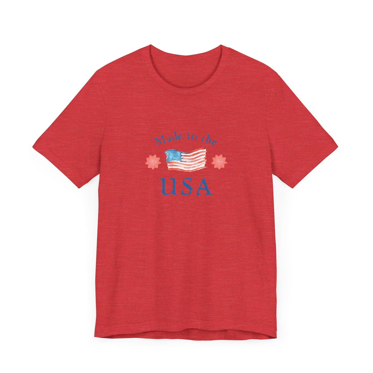 Made in the USA Unisex Jersey Short Sleeve Tee