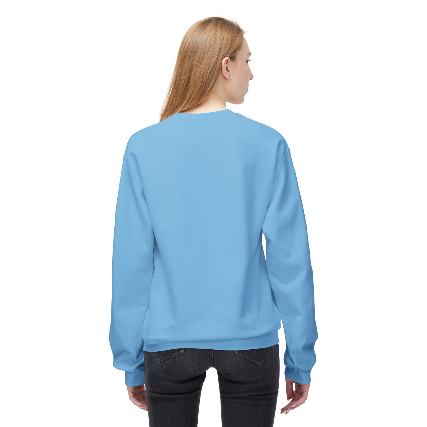 Live Your Life Unisex Midweight Softstyle Fleece Crewneck Sweatshirt
